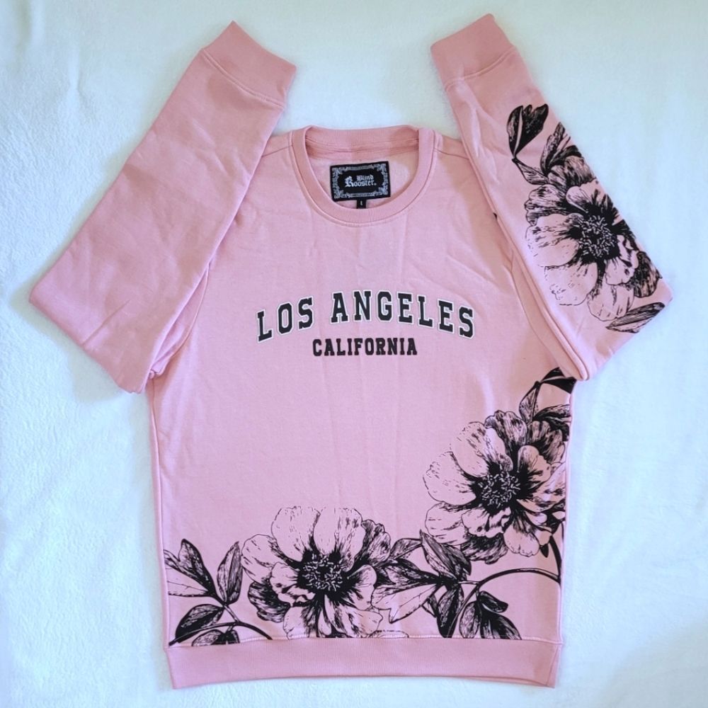 ✨️HP✨️ Blind😎 Rooster🐓 "Los Angeles California"🌴 Graphic Sweatshirt - NWT